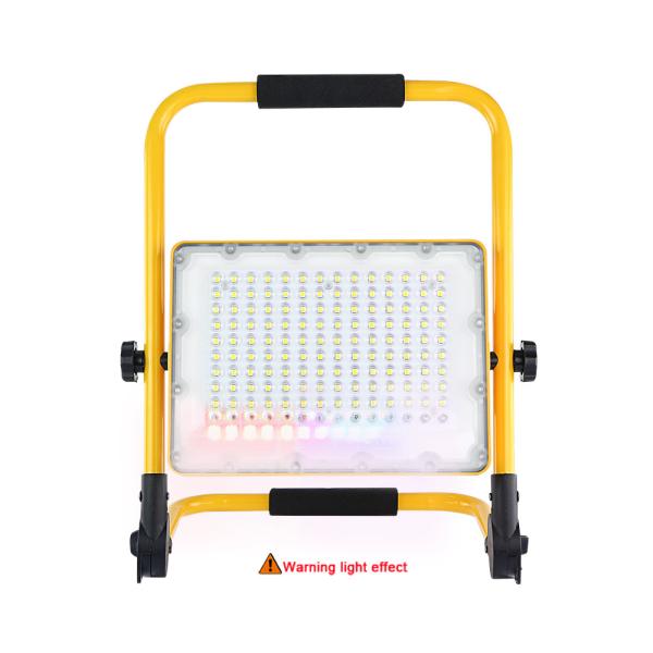 300w Commercial Portable LED Work Light Aluminum 7 Inch Yellow Heavy Duty 12-24v