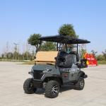 4 Wheel 4 Seater 72V 100AH Lead Acid Cell Electric Golf Cart Support OEM