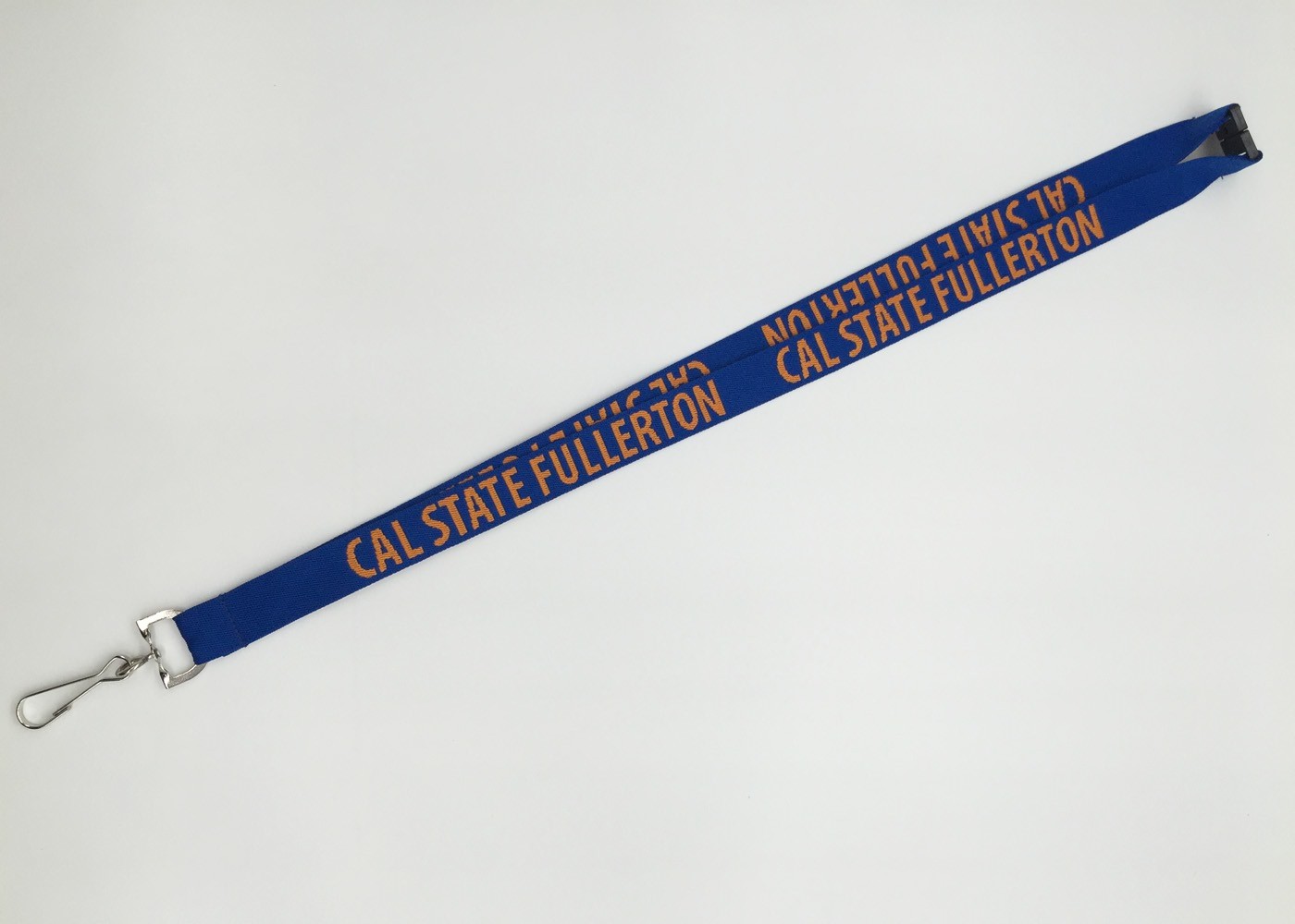 PMS Colors Woven Jacquard Breakaway Neck Lanyard With Badge Holder