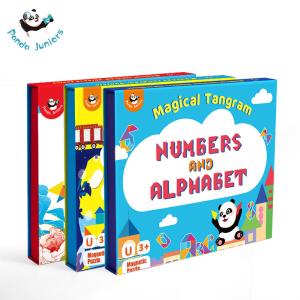Wholesale Montessori Educational Drawing Board Brain Teasers Magnetic Tangram Jigsaws Toys from china suppliers