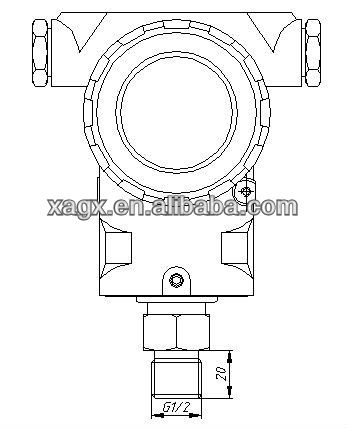 High Accuracy Data Logger Storage Pressure Transmitter