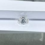 3.34ct Lab Grown CVD Diamond Oval Brilliant Cut White IGI Certified