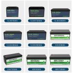 EU Stock 12.8V LiFePo4 Battery for 24v 36V 48v Energy Storage Waterproof Heating
