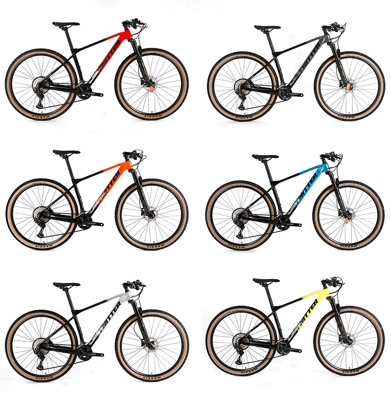 SRAM GX 12Speed Groupset Carbon Fiber Mountain Bike , 27.5 Mountain Bike For Adult