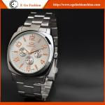 012C Fashion Jewelry Quartz Analog Watches Casual Watch for Business Man Steel