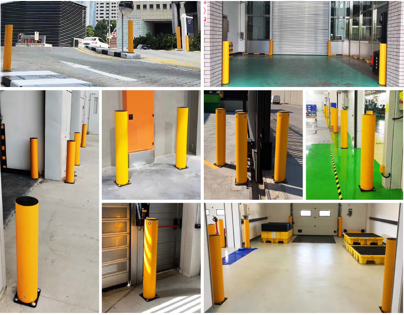 Post Safety Barrier Warehouse flexible anti-collision system FS-2023A