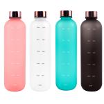Stylish Gradient Outdoor Large Capacity Sports Frosted Plastic Water Bottle 1