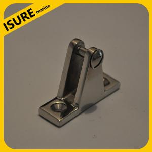 Wholesale 90 Degree Stainless Steel Bimini Top Deck Hinge for Boats/boat deck hinge from china suppliers