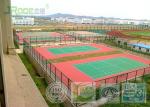 Recycled Multi Sport Court Flooring , Outdoor Basketball Court Tiles Acrylic