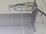 Single Phase Turnstile Peripheral Products 600Kg Garage Door Motor Silver Color