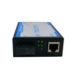 Single Fiber Fiber Media Converter SM 80 Km SC 1310nm 1550 nm External PS
