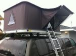 Double Layer Automatic Hard Top Car Tent , 3 Person Roof Top Tent Custom Printed