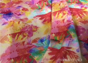 Wholesale Warp Knitted Polyester Swimsuit Fabric , Colorblock Swimsuit Material Fabric from china suppliers