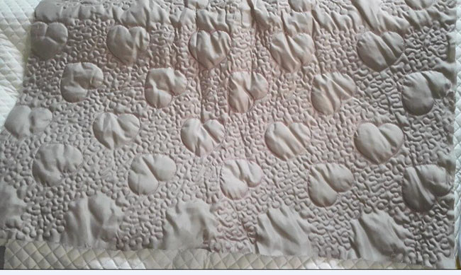 100 Inch Multi Needle Embroidery Quilting Machine For Bed Cover 100RPM Speed