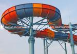 Giant Boomerang Fiberglass Water Slides Ashland / DSM Resin , 18.75m Platform