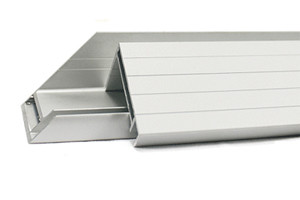 Silver Matt Solar Frames Aluminum Extrusions 6000 Series Corrosion Resistant