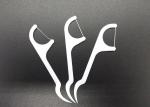 Eco Friendly Plastic Dental Floss Toothpick , Disposable Dental Floss Picks