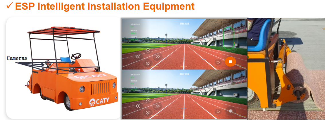 Quick-install Prefabricated Rubber Jogging Track Prefabricated Running Track with Rubberized Track Surface