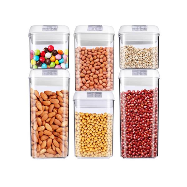 Custom LOGO Eco-Friendly BPA Free Crisper Food Grade Plastic Airtight Food