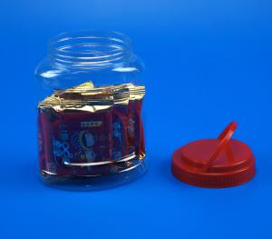 Wholesale Transparent Square Plastic Storage Bins Screw On Lid Sealing 121 * 91 * 149MM from china suppliers