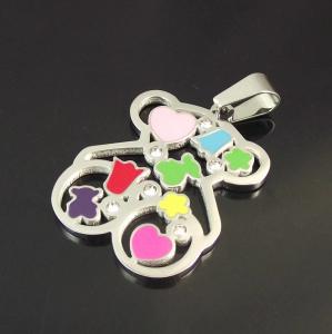 Wholesale Mixture Styles Lock Key Skull Animal Zordiac Letter Flower Necklace Pendant LPP0453 from china suppliers