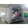 Custom Small Portable Mobile Inflatable Spray Booth For Car Maintaining for sale