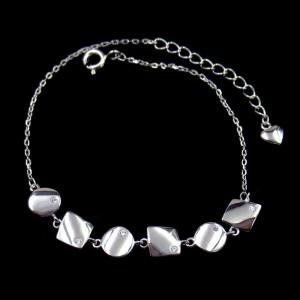 Wholesale Original 925 Silver Jewelry Silver 925 White Moon Bracelet For Anniversary from china suppliers