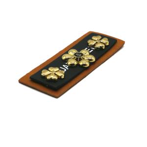 Wholesale Gold Metal Leather Patch For Jeans with Printing Laser Molding Technology from china suppliers