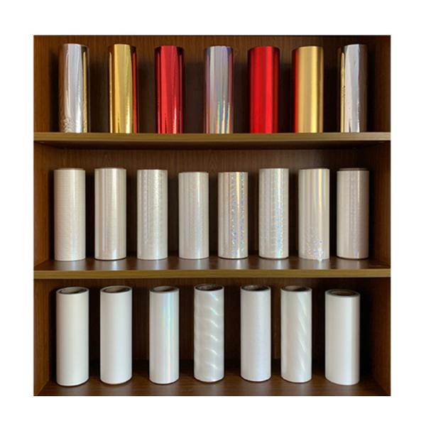 75 Micro Glossy/Matt PET Thermal Lamination Film Roll 2000mm For Packaging Printing