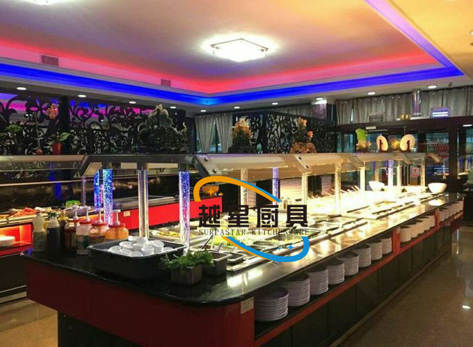 Oblong Shape Commercial Buffet Equipment / Commercial Buffet Food bain marie