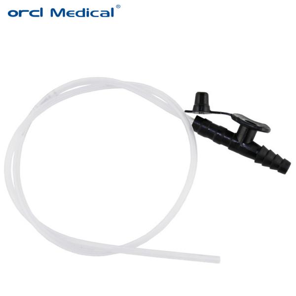 Disposable Medical 8 Size Closed Control Valve Plastic Suction Catheter Supplier