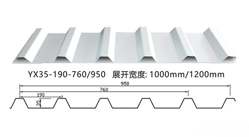 High quality DX51D Metal Roof and Cladding 0.43mm TCT corrugated wall cladding Corrosion resistant