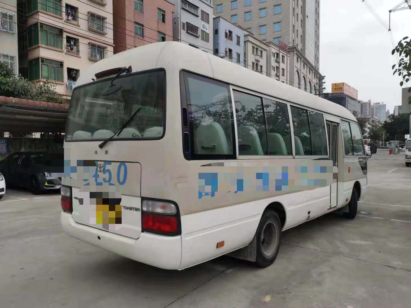 30 Seats Diesel Engine Coaster Bus with Euro 3 Emission Standard and ISO9001 Certificate