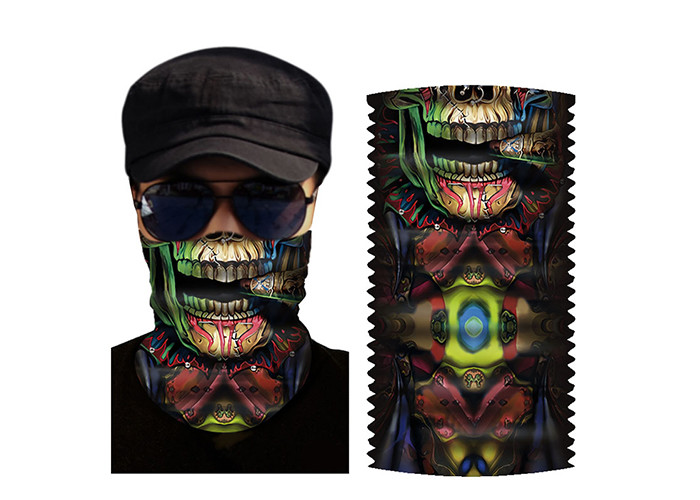 Anti Wind 100% Microfiber Polyester Seamless Face Bandanas