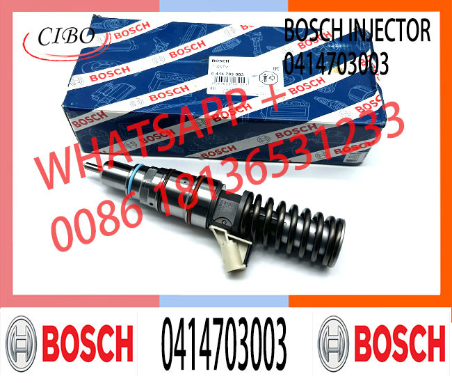 remanufactured Detroit Diesel Series 60 14.0L Rebuilt Unit Fuel Injector 0414703003 for BOSCH inyector