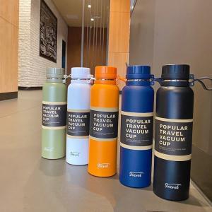 Wholesale 1100ML Thermos Stainless Steel Insulation Pot Portable Travel Kettle Tea Vacuum Bottle Outdoor Sports Vacuum Flask Hot Water Cup from china suppliers