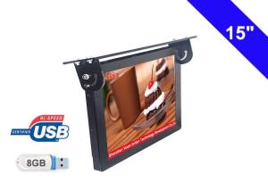 Wholesale Commercial Bus LCD Display 15 Inch With Ceiling Mounted Installation from china suppliers