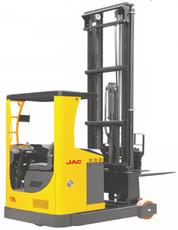 Wholesale Stable Electric Mast Reach Truck , 2 Ton Forklift Warehouse Lifing Equipment from china suppliers