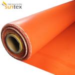 Silicone Coated Glass Fiber Woven Roving Fiberglass Cloth High Temperature