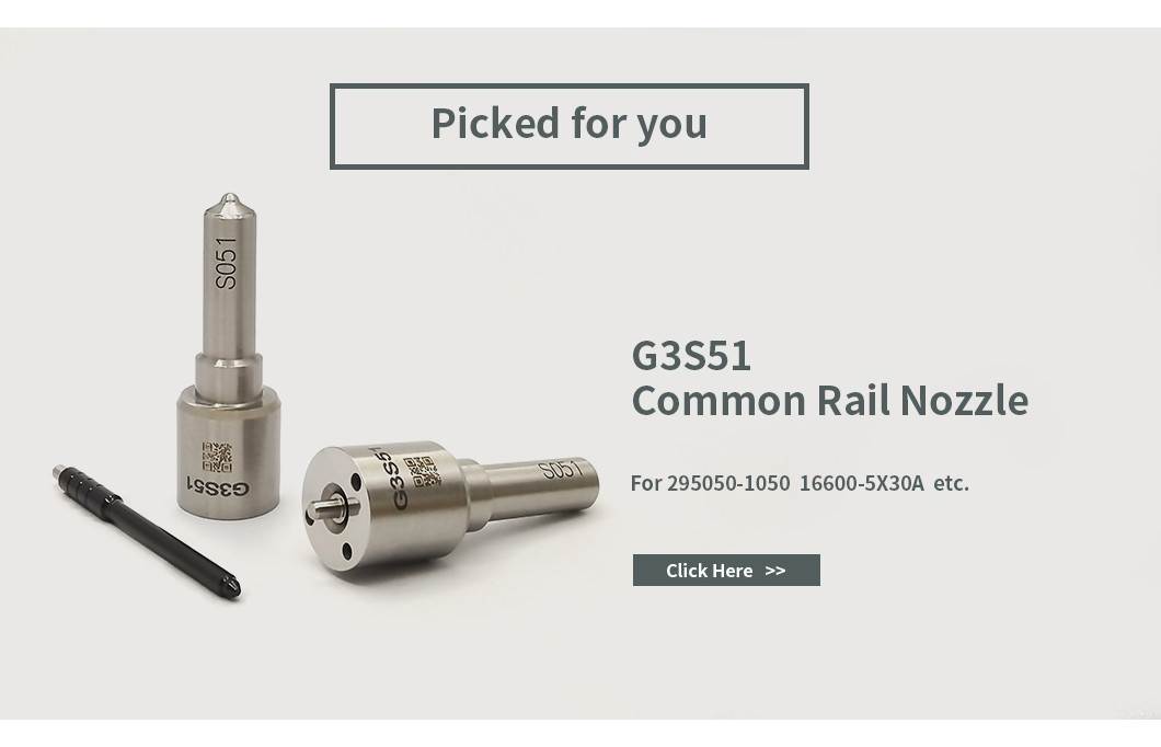 G3S48 DENSO Common Rail Nozzle For Injectors 295050-093# 8-98178247-3 TD