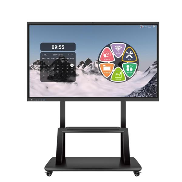 65/75/86 Inch Finger Multi Touch Screen Smart LCD Display All-in-One Teaching Board Electronic Interactive Board Conference Machine