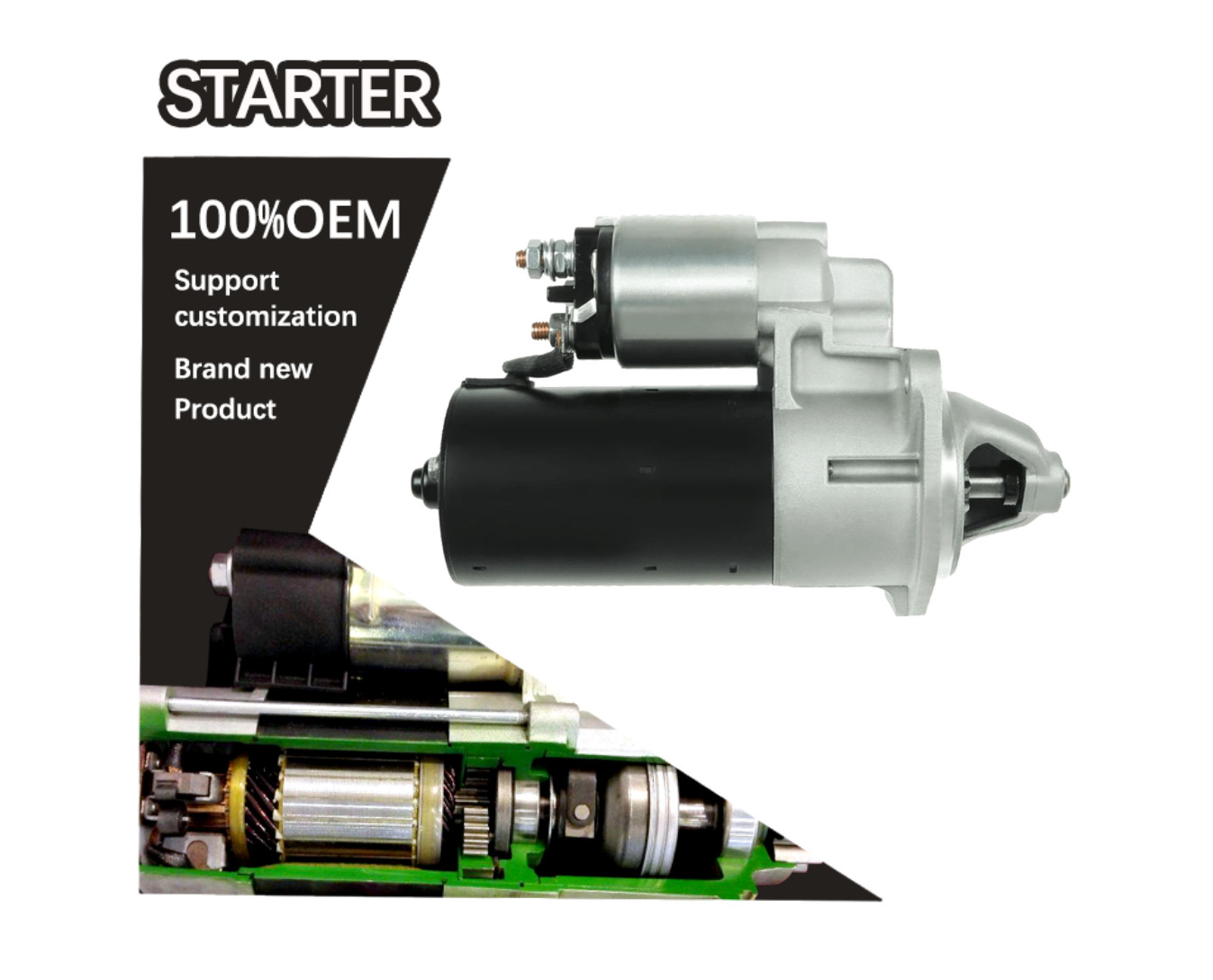 24V 9T CW STARTER 0001111003, F032114815. 58401720. AH4815, 0001111003, 58401720, S0641S, CST10766, DRS0005,