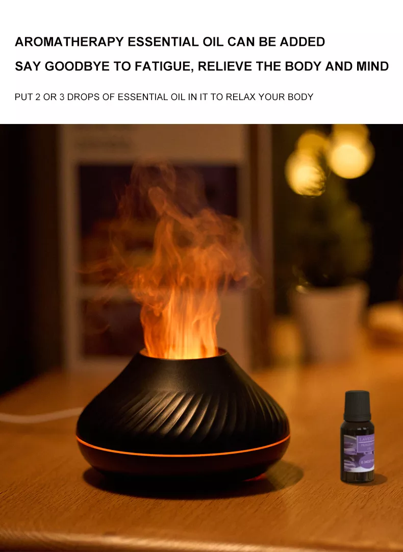 Hot Sell Diffuser Fragrance Oil USB Air Perfume Humidifier Aroma Diffuser Essential Oil Diffuser With 7 Colorful Lights For Home