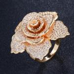 Fashion Luxury Zircon Rings For Women Eternity Promise CZ Crystal Finger Ring