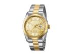 Water Resistant Men's Quartz Wrist Watch Stainless Steel Solid Bracelet Sapphire