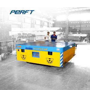 Wholesale AGV Intelligent Motorized Transfer Trolley / Electric Trackless Flatbed Trolley from china suppliers