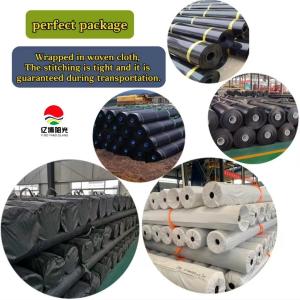 Wholesale 500 Micron 750 Micron 1000 Micron HDPE Geomembrane Pond Liner Reservoir Liner from china suppliers