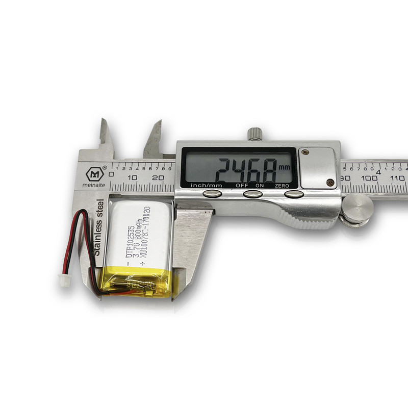 102535 3.7V 800mAh 3Wh Li Poly Battery With Protection Circuit