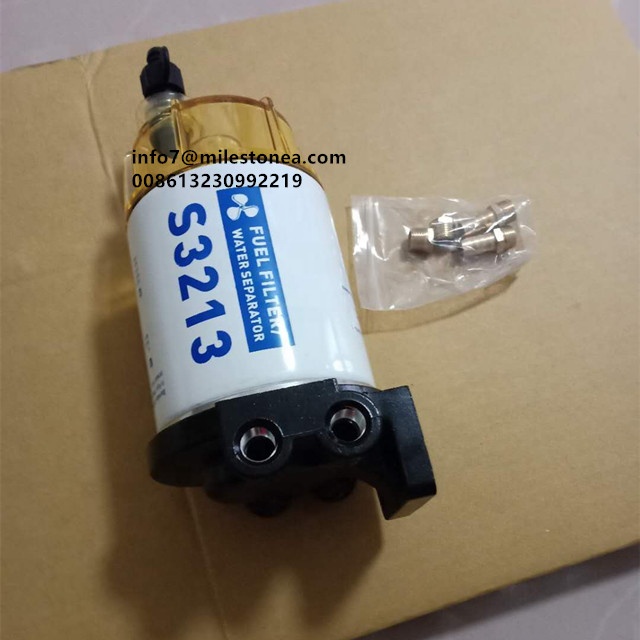 3/8" NPT Fuel Filter Fuel Water Separator 35604941 For Marine Outboard Gasoline Petrol Motor