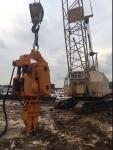 1000RPM 35t Crawler Vibro Hammer Sheet Concrete Pile Driver